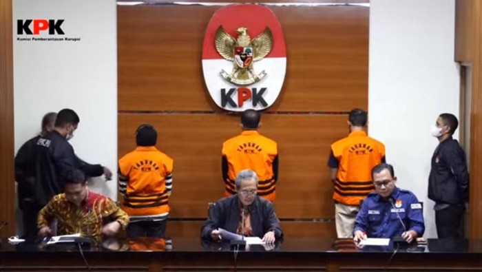 Konferensi Pers di KPK