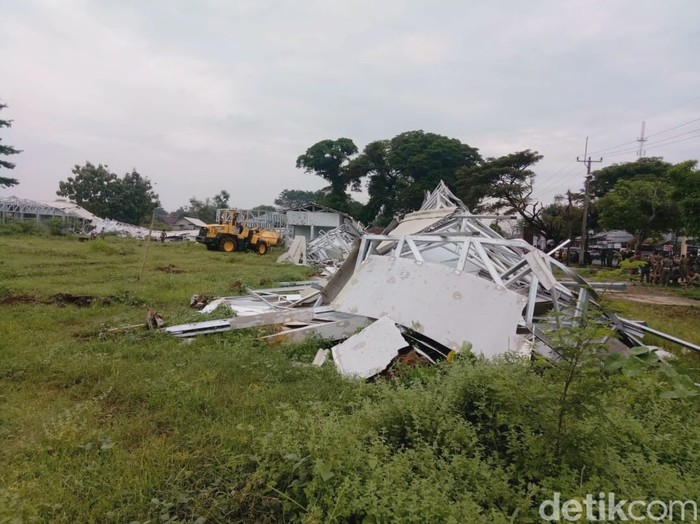 Lahan yang akan dijadikan hutan kota di Majalengka