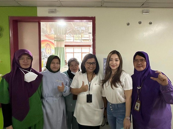 Nikita Willy rayakan ultah anak pertama di RS.