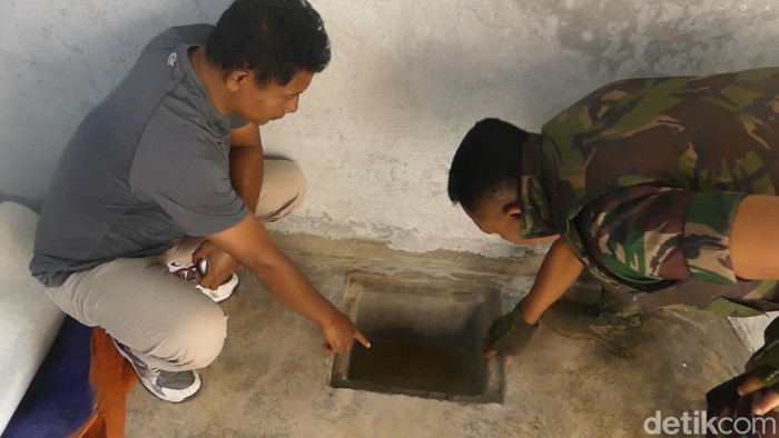 Ruangan ritual di rumah Slamet dukun Banjarnegara. Foto diambil Jumat (7/4/2023).