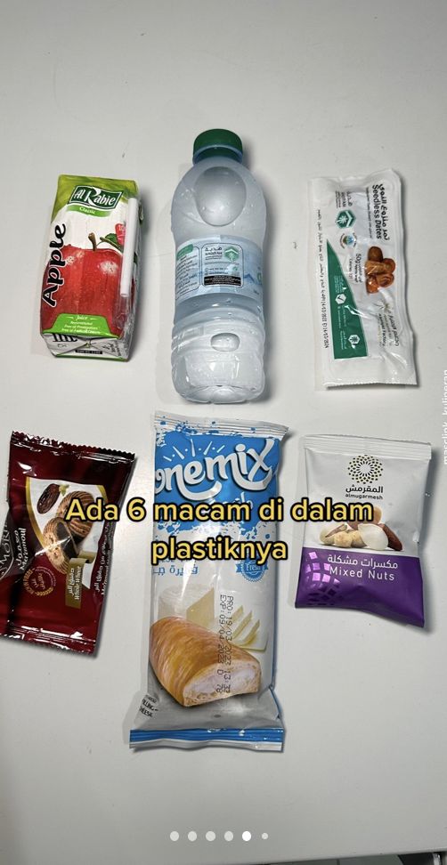 Ternyata Ini Isian Takjil yang Dibagikan di Masjidil Haram Mekah