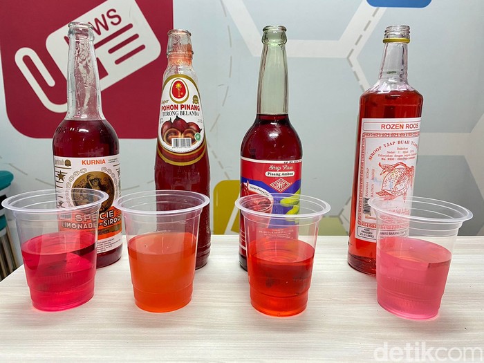 Adu Nikmat 4 Sirup Merah dari Daerah, Mana yang Manisnya Paling Enak?