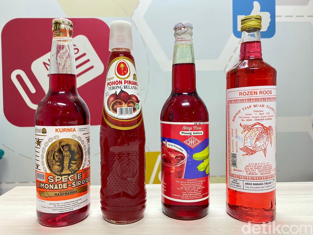 Adu Nikmat 4 Sirup Merah dari Daerah, Mana yang Manisnya Paling Enak?