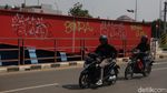 Duh, Jembatan Merah Bekasi Dipenuhi Vandalisme