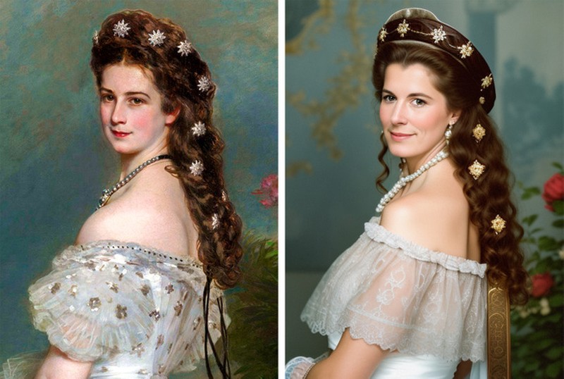 fotoinet Berkat AI, Begini Wajah Ikonik Ternama di Kehidupan Modern