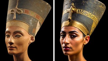 Ratu Mesir kuno Nefertiti. Foto: Brightside
