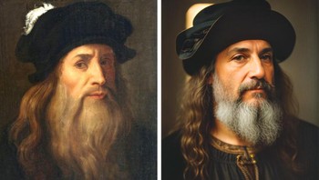 Leonardo Da Vinci. Foto: Brightside