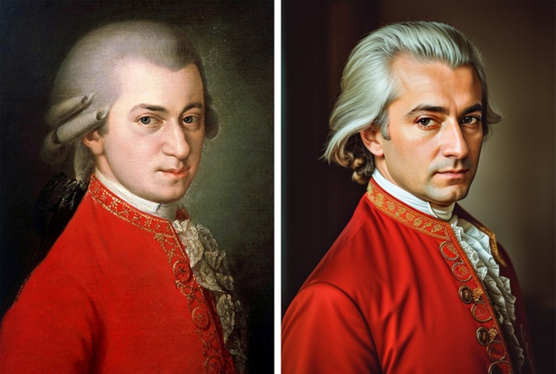 fotoinet Berkat AI, Begini Wajah Ikonik Ternama di Kehidupan Modern