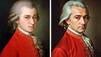 Wolfgang Amadeus Mozart adalah salah satu musisi jenius dunia. Ia lahir di Salzburg, Austria, pada 27 Januari 1756. Foto: Brightside
