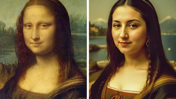 Mona Lisa, lukisan legenda karya Leonardo Da Vinci. Foto: Brightside