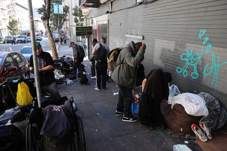 Gelandangan di San Francisco