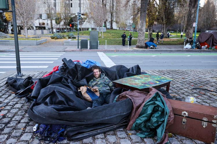 Gelandangan di San Francisco