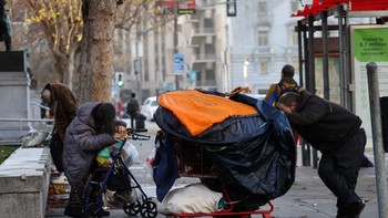 Yang pasti pemandangan semacam ini cukup ironis mengingat makmurnya California, tempat perusahaan seperti Google, Facebook, Apple, Twitter, Intel dan sebagainya bermarkas. Foto: Getty Images