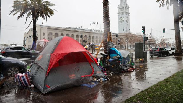 Gelandangan di San Francisco