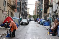 Gelandangan di San Francisco
