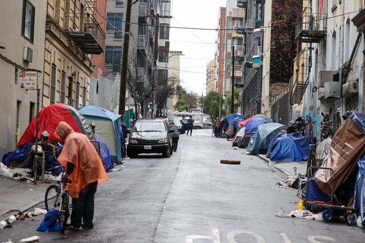 Gelandangan di San Francisco