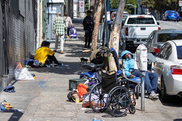 Gelandangan di San Francisco