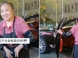 Iseng! Wanita Kaya Pemilik Mobil Bentley Ini Kerja Jadi Tukang Cuci Piring