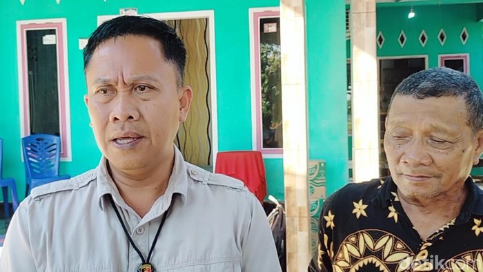 Kasatreskrim Polres Pesawaran, AKP Supriyanto Husin (kiri). (Foto: Tommy Saputra)