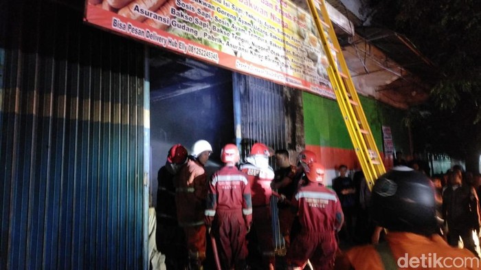 Kebakaran ruko di Kota Probolinggo