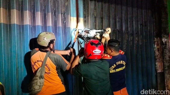 Kebakaran ruko di Kota Probolinggo