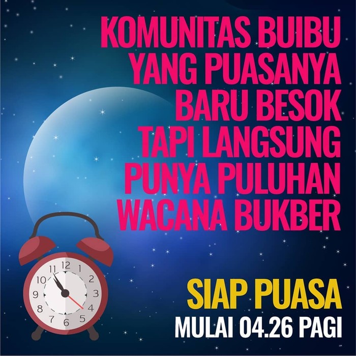 Kocak! Asosiasi Perkumpulan Saat Bulan Puasa Ini Bikin Terhibur