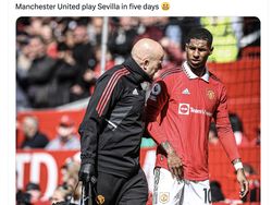 MU Pecundangi Everton, Martial Dipuji Netizen