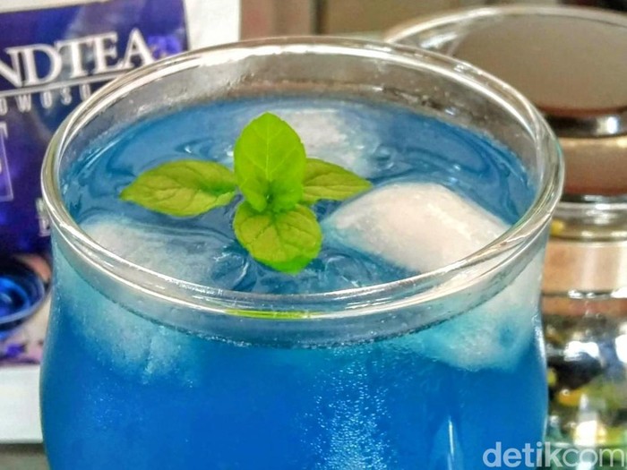 Minuman herbal blue fire tea Bondowoso