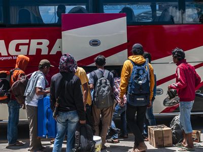 Potret Mudik Awal di Banten