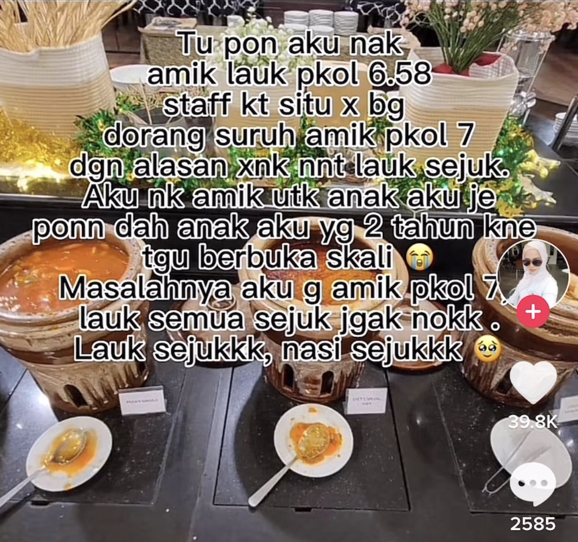 Pelanggan Kecewa Bukber Buffet Rp 800 Ribu di Hotel, Makanannya Dingin Semua