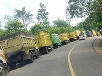 13-22 Mei, Operasional Truk Batu Bara di Jambi Disetop Sementara