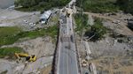 Penanganan Jembatan Amblas di Jalur Mudik Kota Palu-Donggala