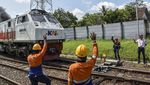 PT KAI Daop 2 Kebut Perbaikan Rel Kereta Jelang Mudik Lebaran