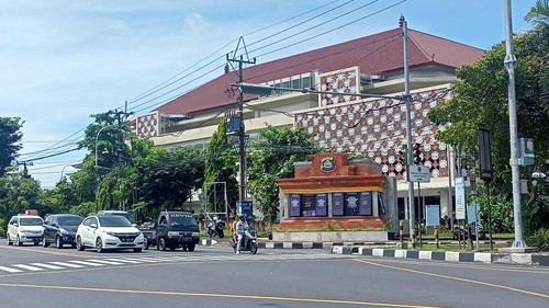 Pos Mangupura menjadi titik sentral pengamanan jalur Denpasar-Gilimanuk, Badung jelang mudik Idul Fitri 2023.