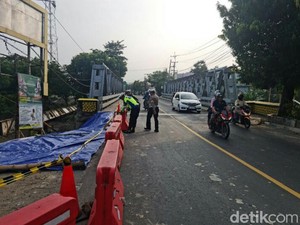 Hati-hati Lur! Jembatan Jetak Bojonegoro-Ngawi Ditutup Total Malam Ini