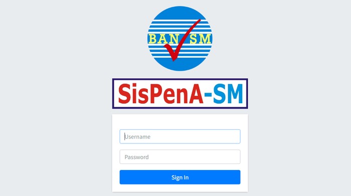 Sispena 2.0 login.