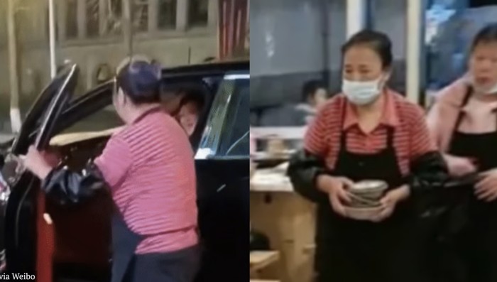 Viral tukang cuci piring
