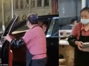 Viral Tukang Cuci Piring Pulang Pergi Naik Mobil Mewah Bentley