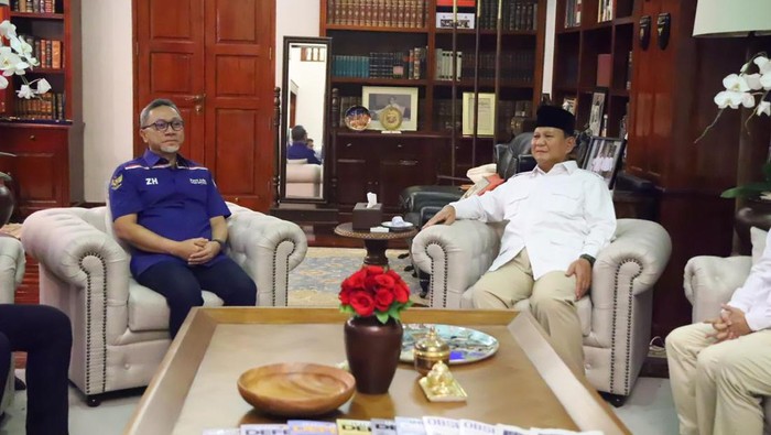 Zulkifli Hasan Temui Prabowo Subianto