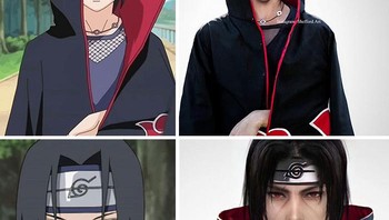 Itachi Uchiha dari Naruto. Foto: Boredpanda/shefford.art