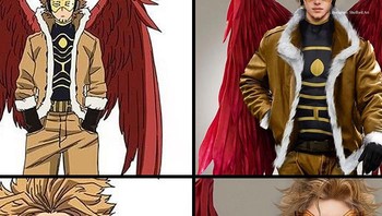 Hawks dari My Hero Academia. Foto: Boredpanda/shefford.art