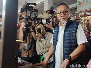 Harga Bahan Pangan di Semarang Stabil, Mendag Zulhas Puji Wali Kota-Gubernur