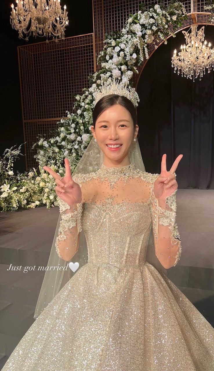 Penampilan Lee Da In di Hari Pernikahan