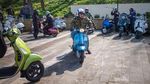 Penggemar Skuter Penjuru Dunia Kumpul Rayakan Hari Paskah di Inggris