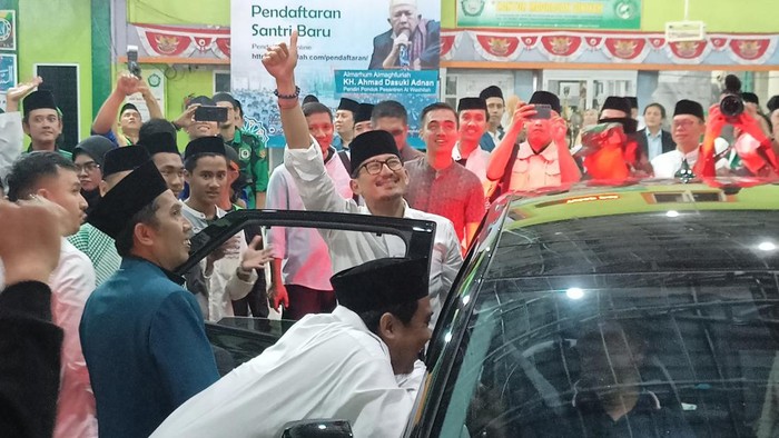 Sandiaga Uno diteriaki Presiden