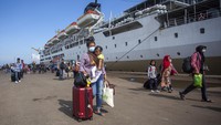 Hal ini dikarenakan banyak warga yang ingin mudik Lebaran.