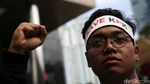 Abraham Samad-Denny Indrayana Demo di KPK Minta Firli Dicopot