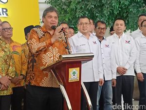 Airlangga Ungkap Pertemuan dengan Hary Tanoe Bahas Koalisi Besar
