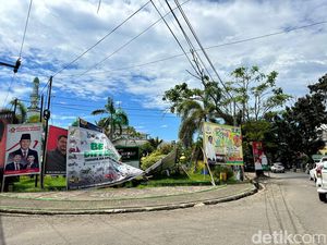 Satpol PP Bone Bakal Copot Baliho Liar, Parpol Diminta Tertib Pasang Atribut