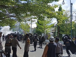 Ricuh Demo UU Ciptaker di Palopo dan Gorontalo hingga 29 Mahasiswa Diamankan
